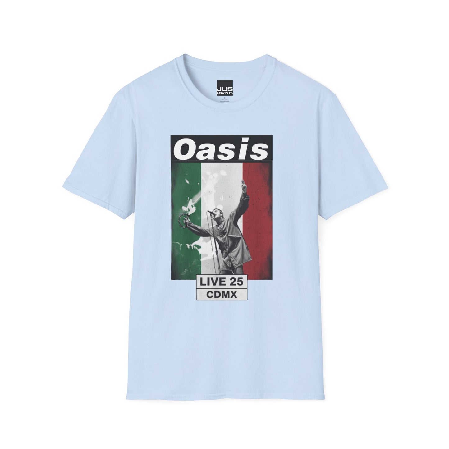 Oasis Live Concert CDMX México Unisex T-Shirt | Music Lover Gift | Rock Band Tee | Festival Shirt | Casual Wear | Vintage Style