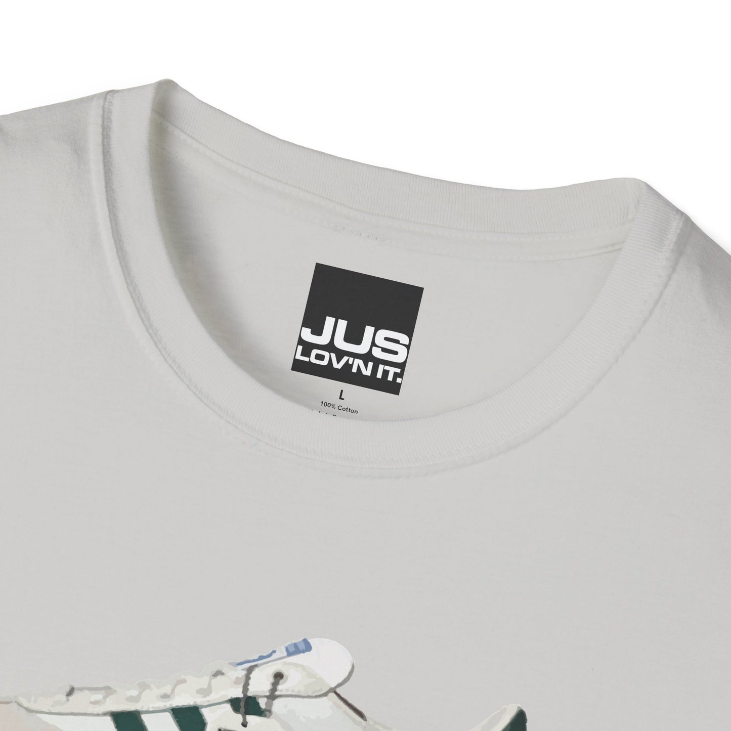 Spezial Iconic Celeb Shoe Unisex T-Shirt - Brit Pop & Rock Concert Tee, Gallaghers Iconic Celeb tennis shoe shirt, Oasis fan gift.