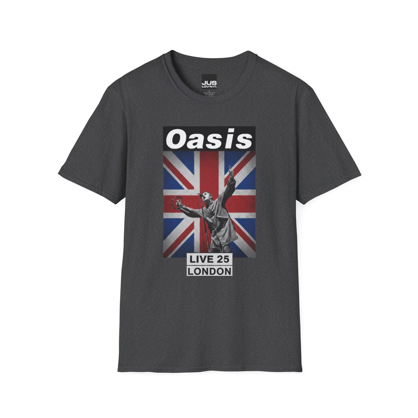 Oasis Live Concert London UK Unisex T-Shirt | Music Lover Gift | Rock Band Tee | Festival Shirt | Casual Wear | Vintage Style