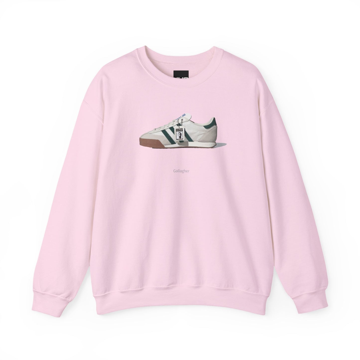 Brit Pop Festival Iconic Celeb Sweatshirt, Unisex Heavy Blend Crewneck Jumper, Gallagher's 90s Iconified Apparel, British Rock & Roll gift