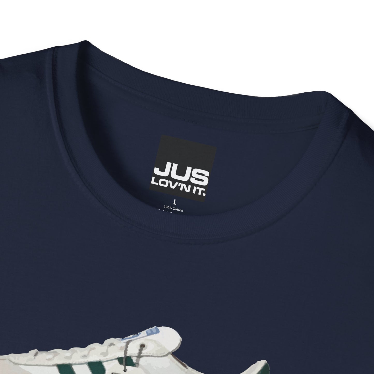 Spezial Iconic Celeb Shoe Unisex T-Shirt - Brit Pop & Rock Concert Tee, Gallaghers Iconic Celeb tennis shoe shirt, Oasis fan gift.