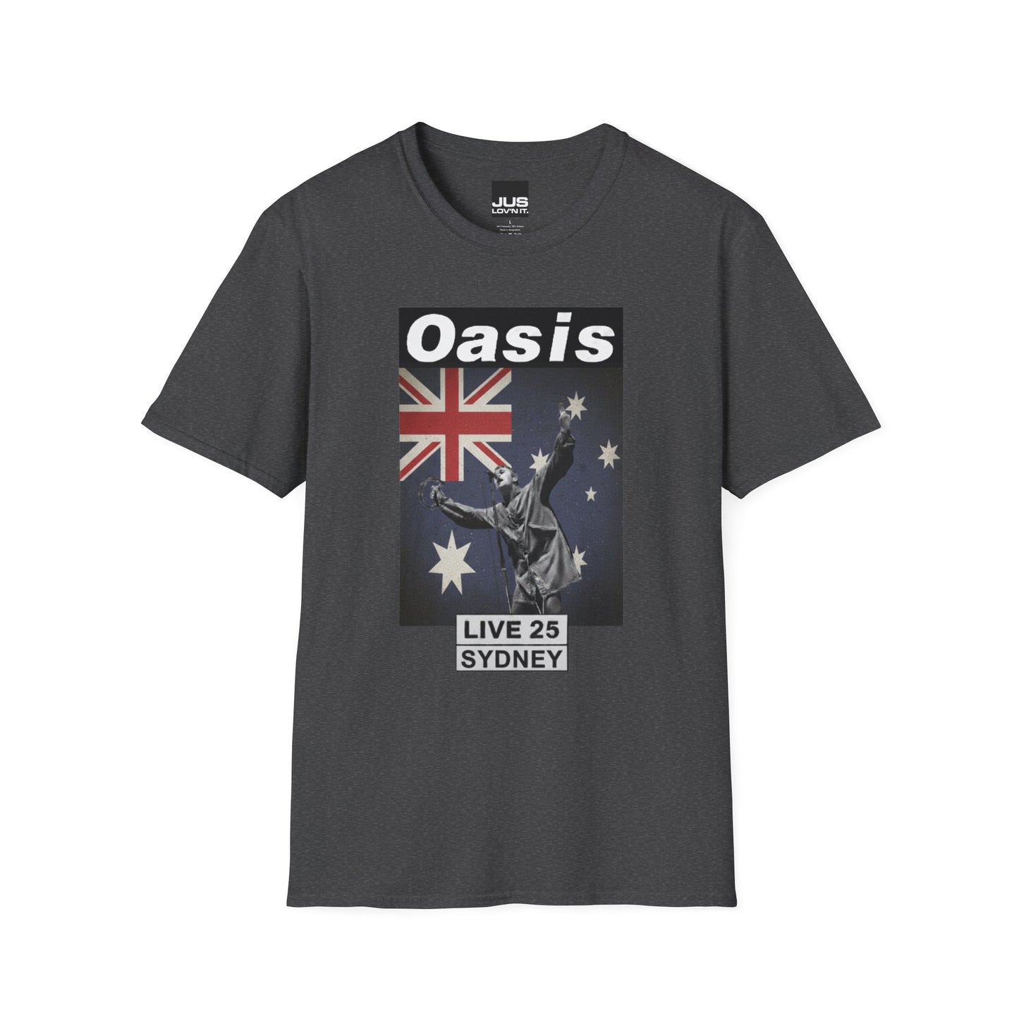 Oasis Live Concert Sydney Australia Unisex T-Shirt | Music Lover Gift | Rock Band Tee | Festival Shirt | Casual Wear | Vintage Style