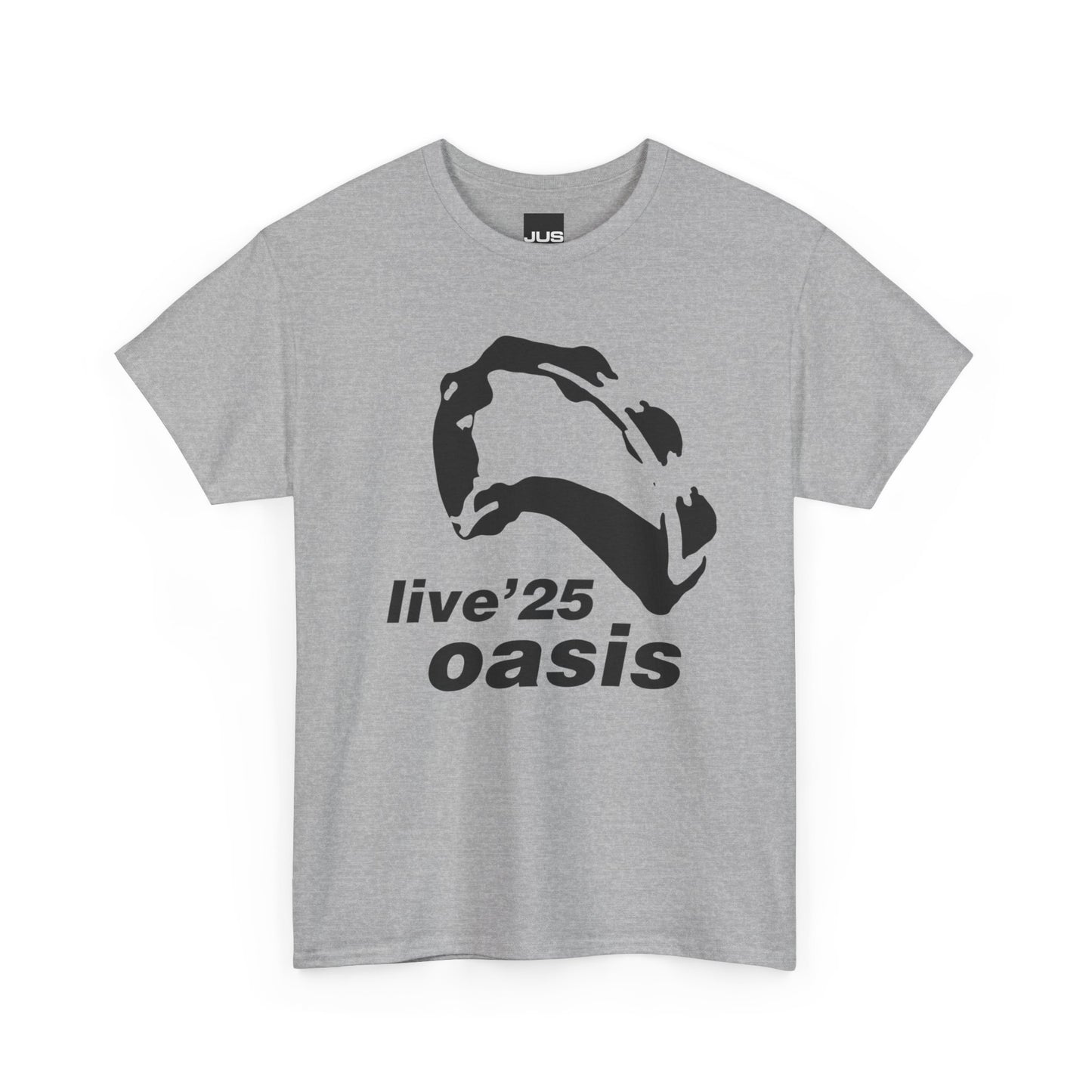Oasis 25 Unisex T-Shirt - Gallagher's Iconic 90's Tambourine, Concert tee, Brit Pop & Rock, Fan Gift Shirt