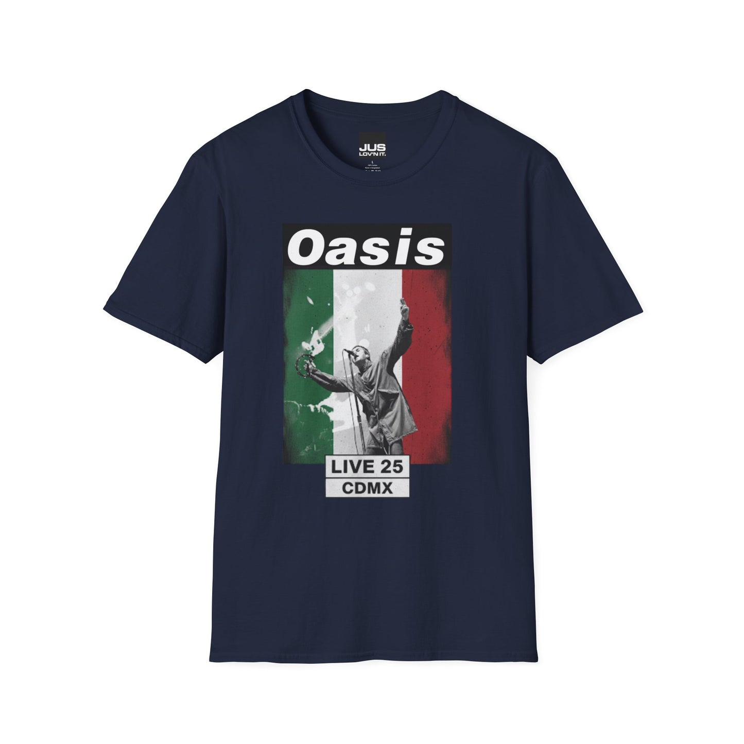 Oasis Live Concert CDMX México Unisex T-Shirt | Music Lover Gift | Rock Band Tee | Festival Shirt | Casual Wear | Vintage Style