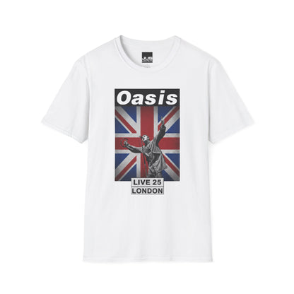 Oasis Live Concert London UK Unisex T-Shirt | Music Lover Gift | Rock Band Tee | Festival Shirt | Casual Wear | Vintage Style