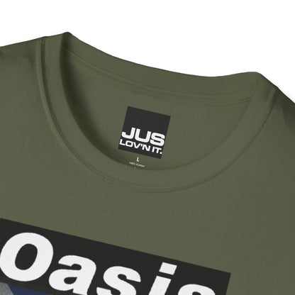 Oasis Live Concert London UK Unisex T-Shirt | Music Lover Gift | Rock Band Tee | Festival Shirt | Casual Wear | Vintage Style