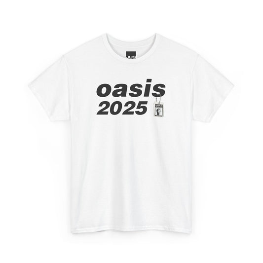 Concert Live 25 Unisex T-Shirt - Oasis Brit Pop & Rock Fan Tee
