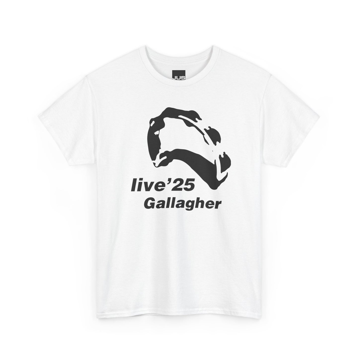 Gallagher 25 Graphic Unisex T-Shirt - Gallagher's Iconic 90's Tambourine, Concert tee, Brit Pop & Rock, Oasis Fan Gift Shirt