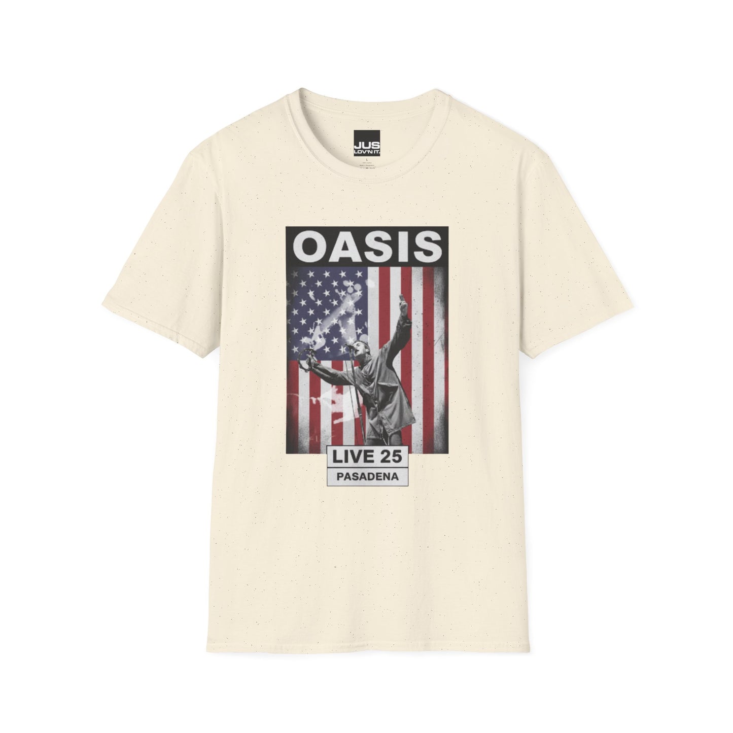 Oasis Live Concert Pasadena USA Unisex T-Shirt | Music Lover Gift | Rock Band Tee | Festival Shirt | Casual Wear | Vintage Style