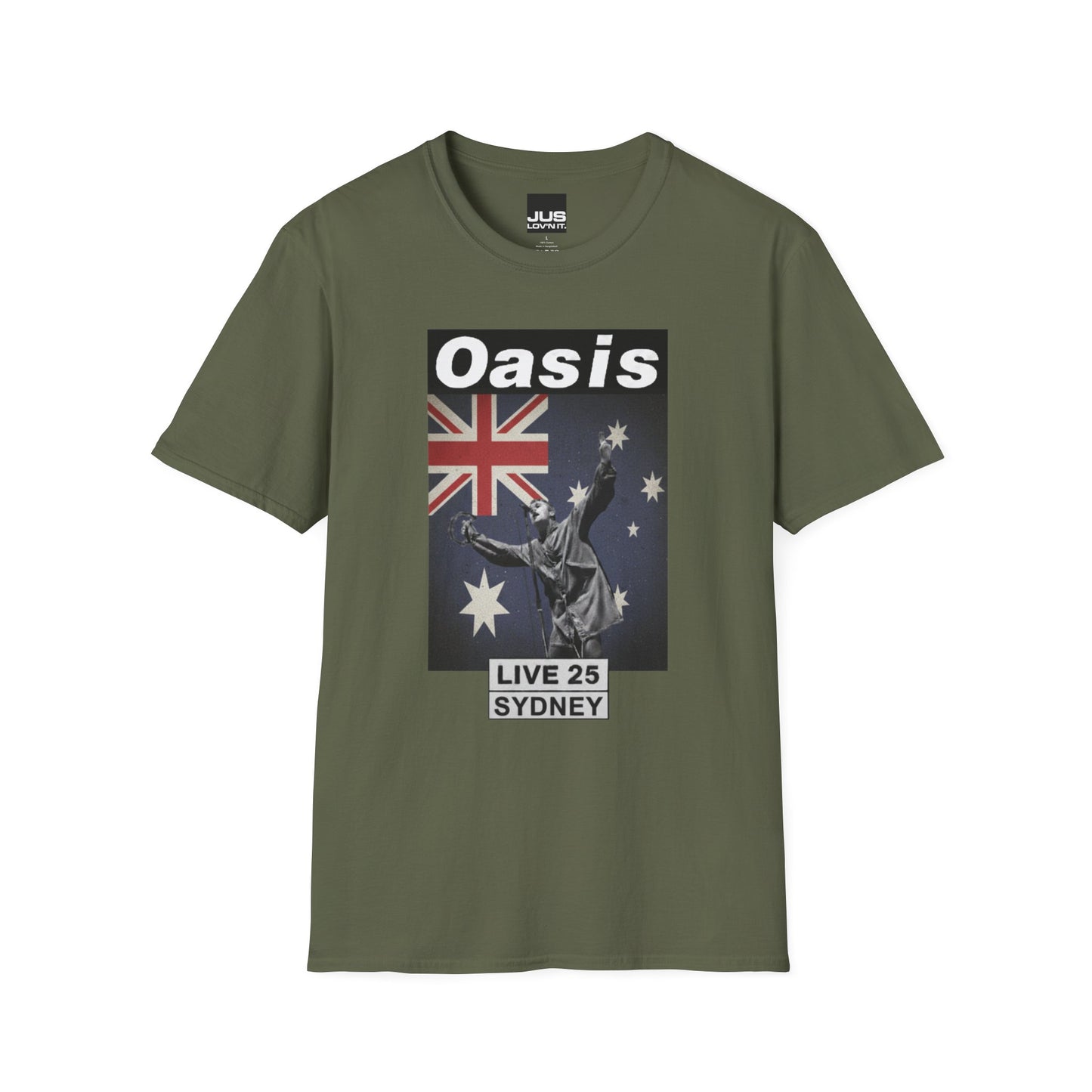 Oasis Live Concert Sydney Australia Unisex T-Shirt | Music Lover Gift | Rock Band Tee | Festival Shirt | Casual Wear | Vintage Style