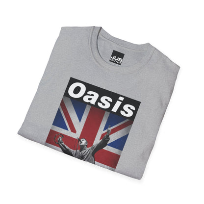 Oasis Live Concert London UK Unisex T-Shirt | Music Lover Gift | Rock Band Tee | Festival Shirt | Casual Wear | Vintage Style