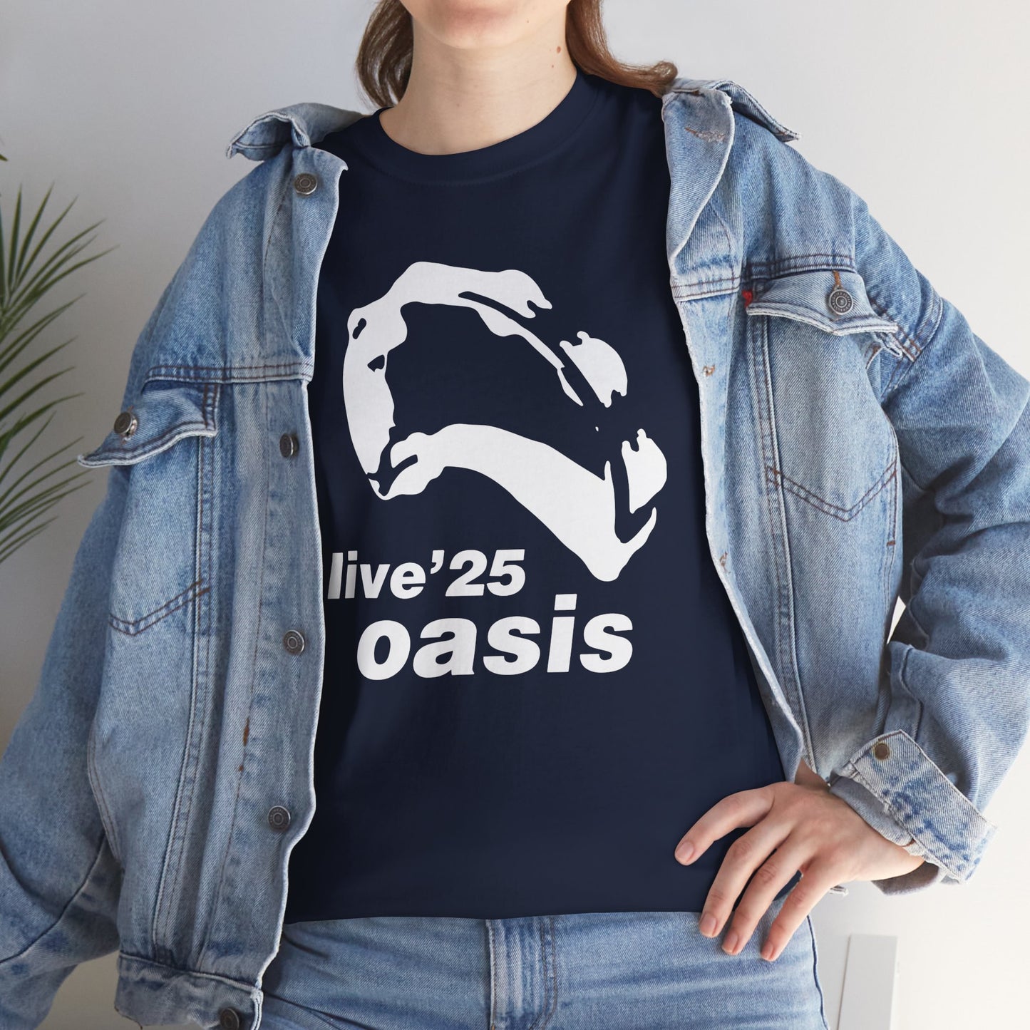 Oasis 25 Unisex T-Shirt - Gallagher's Iconic 90's Tambourine, Concert tee, Brit Pop & Rock, Fan Gift Shirt