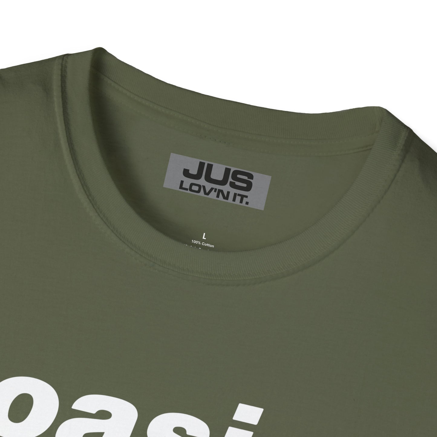 Oasis 2025 concert tee - Unisex Softstyle T-Shirt uniquely designed Oasis Gallagher white graphic, a brit pop rock gift.