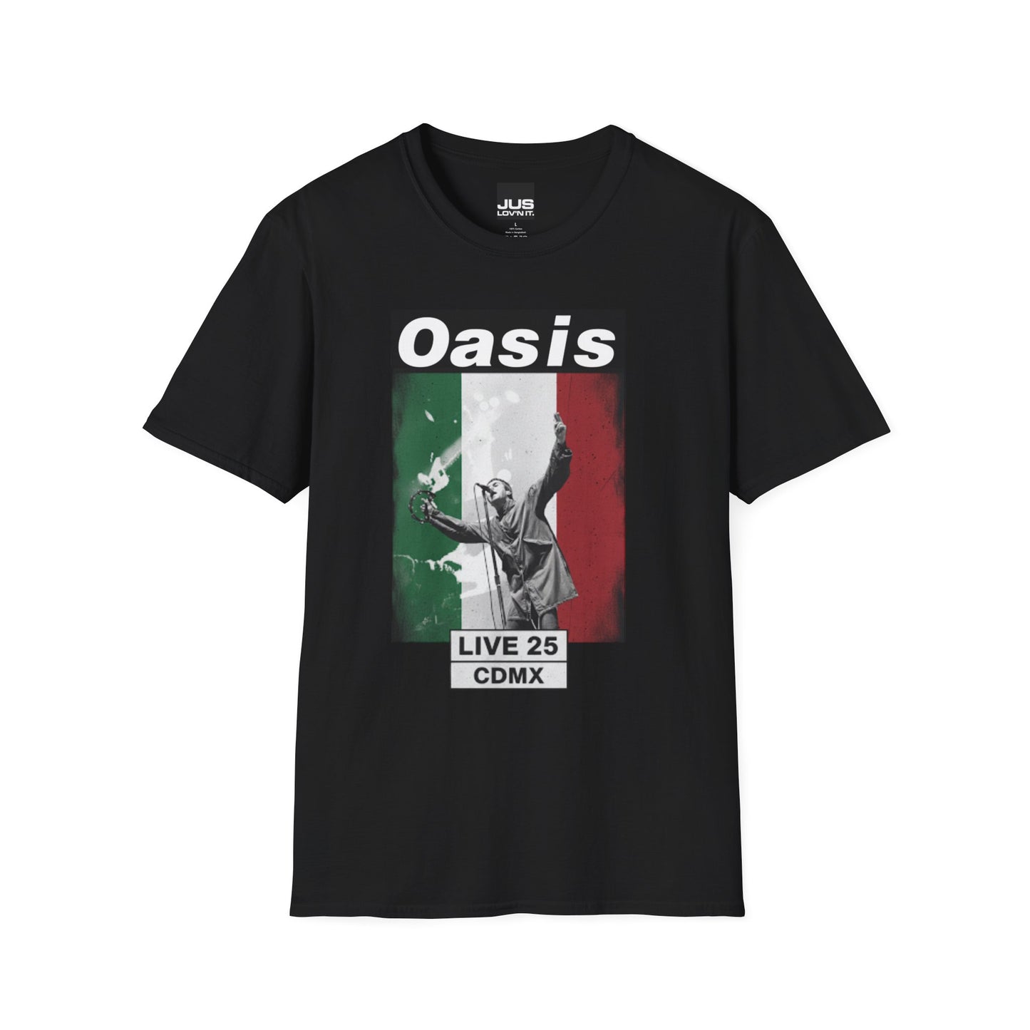 Oasis Live Concert CDMX México Unisex T-Shirt | Music Lover Gift | Rock Band Tee | Festival Shirt | Casual Wear | Vintage Style