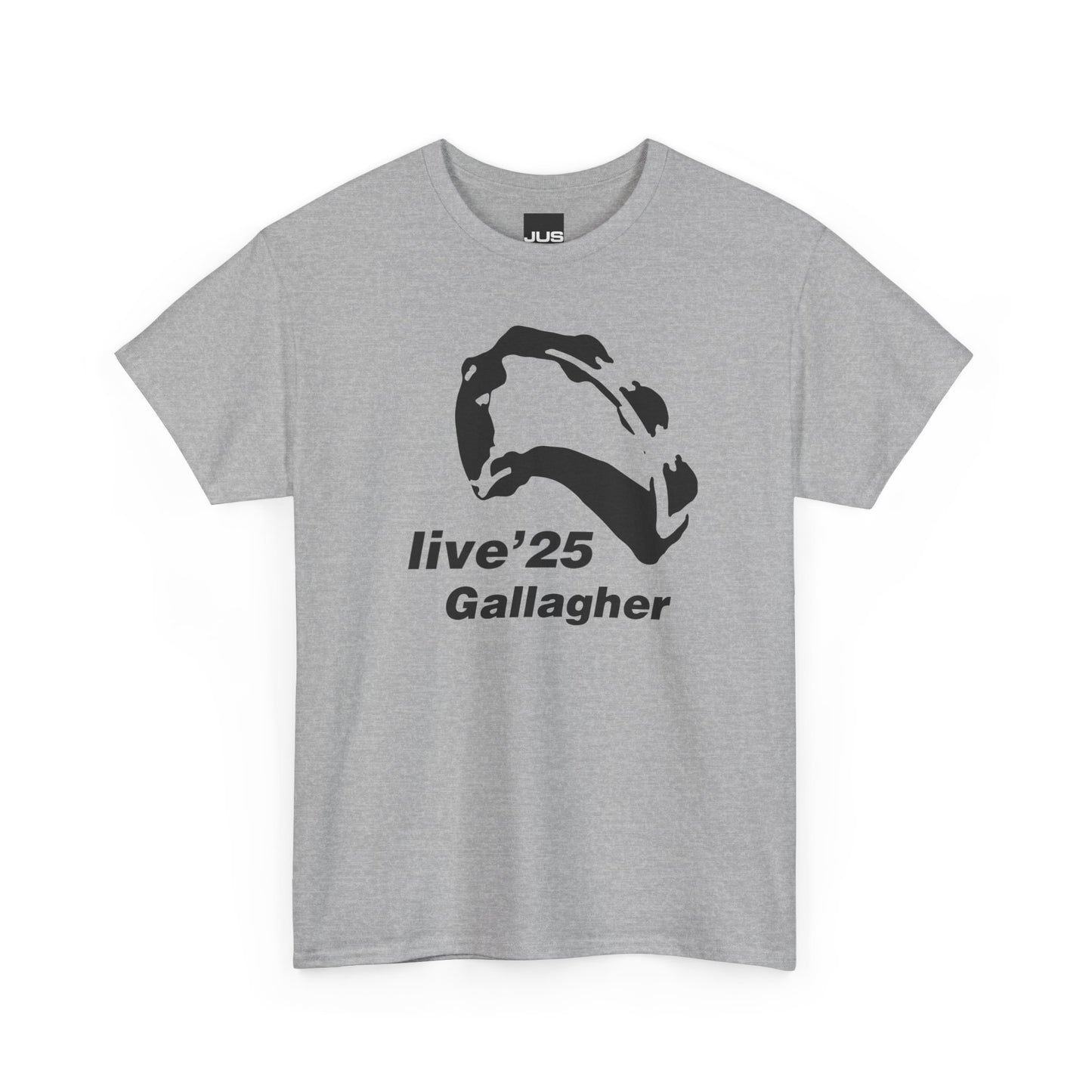 Gallagher 25 Graphic Unisex T-Shirt - Gallagher's Iconic 90's Tambourine, Concert tee, Brit Pop & Rock, Oasis Fan Gift Shirt