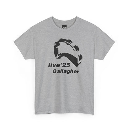 Gallagher 25 Graphic Unisex T-Shirt - Gallagher's Iconic 90's Tambourine, Concert tee, Brit Pop & Rock, Oasis Fan Gift Shirt