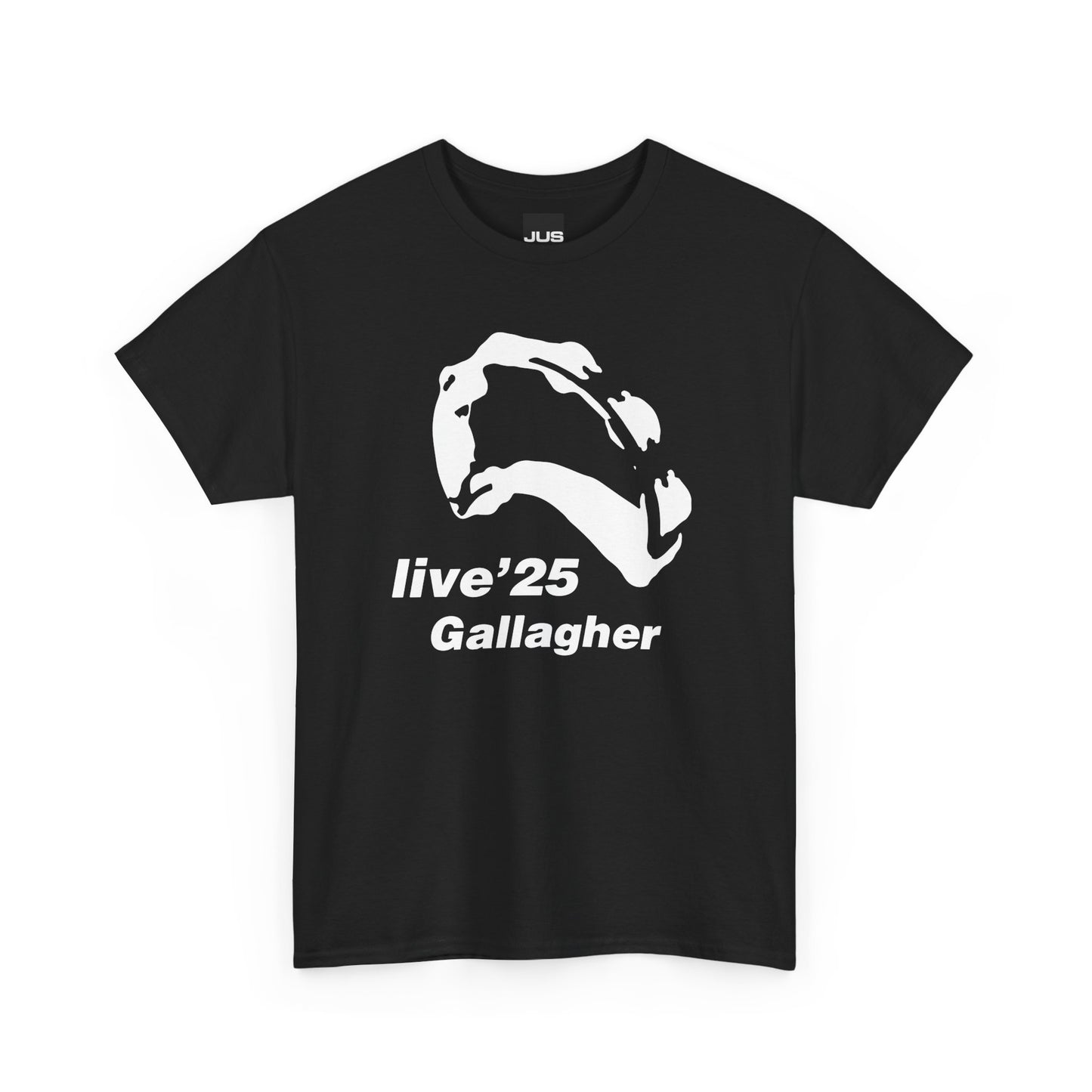 Gallagher 25 Graphic Unisex T-Shirt - Gallagher's Iconic 90's Tambourine, Concert tee, Brit Pop & Rock, Oasis Fan Gift Shirt