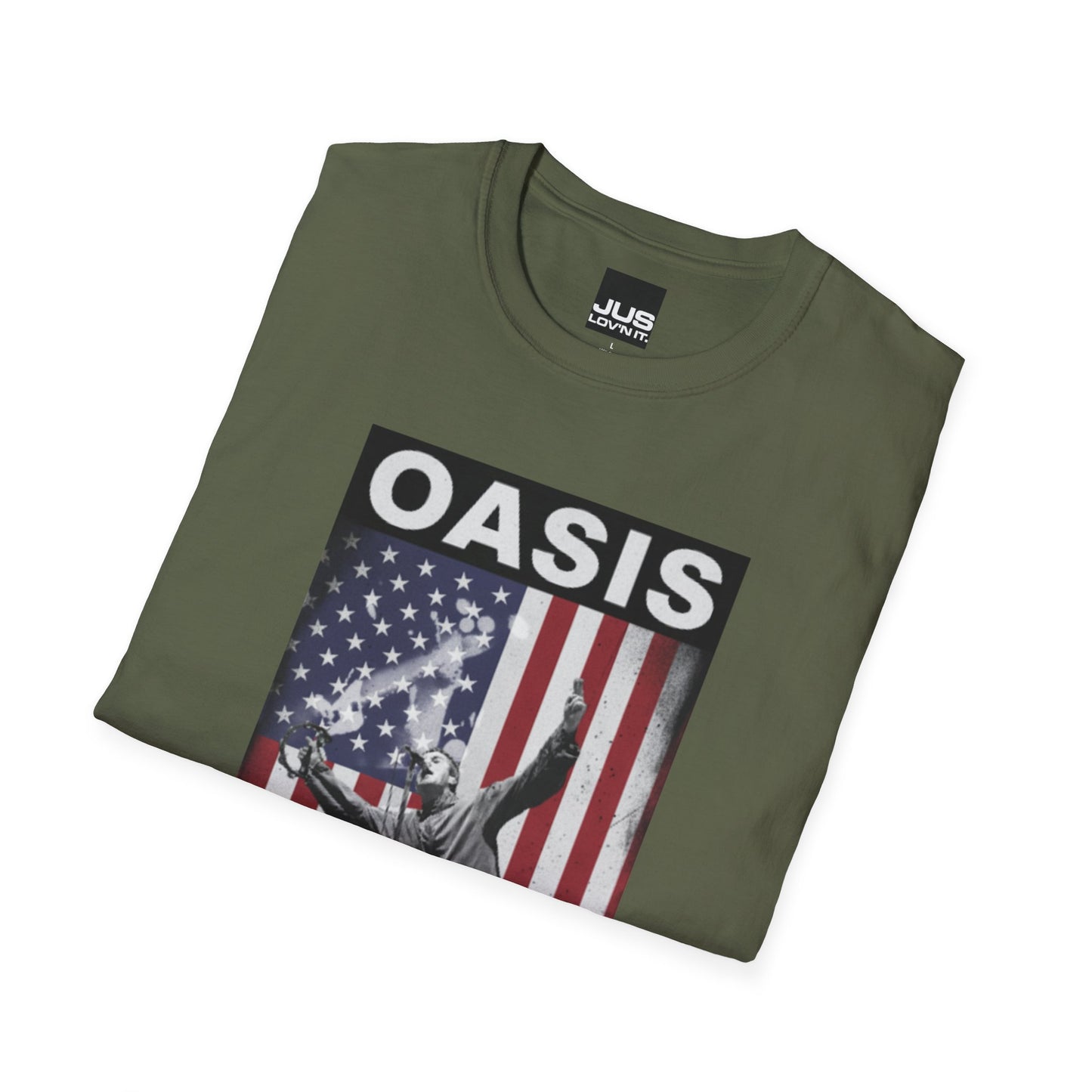 Oasis Live Concert Pasadena USA Unisex T-Shirt | Music Lover Gift | Rock Band Tee | Festival Shirt | Casual Wear | Vintage Style
