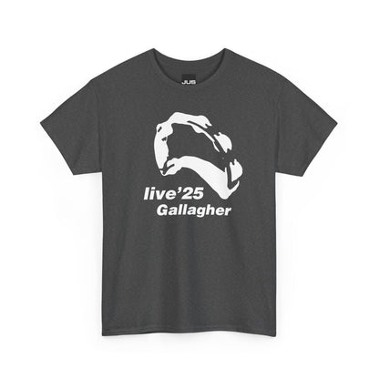 Gallagher 25 Graphic Unisex T-Shirt - Gallagher's Iconic 90's Tambourine, Concert tee, Brit Pop & Rock, Oasis Fan Gift Shirt