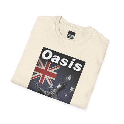 Oasis Live Concert Sydney Australia Unisex T-Shirt | Music Lover Gift | Rock Band Tee | Festival Shirt | Casual Wear | Vintage Style