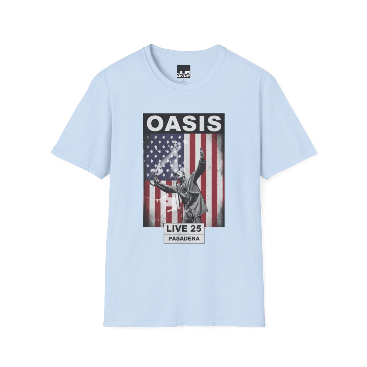 Oasis Live Concert Pasadena USA Unisex T-Shirt | Music Lover Gift | Rock Band Tee | Festival Shirt | Casual Wear | Vintage Style