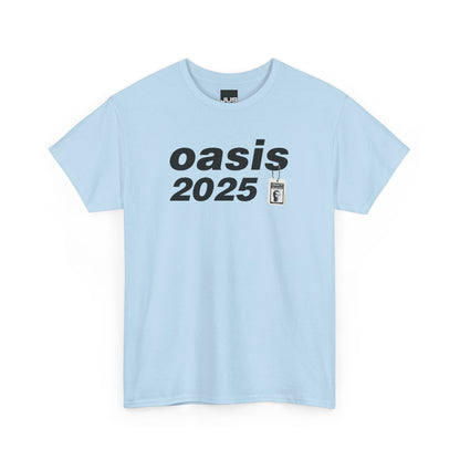 Concert Live 25 Unisex T-Shirt - Oasis Brit Pop & Rock Fan Shirt
