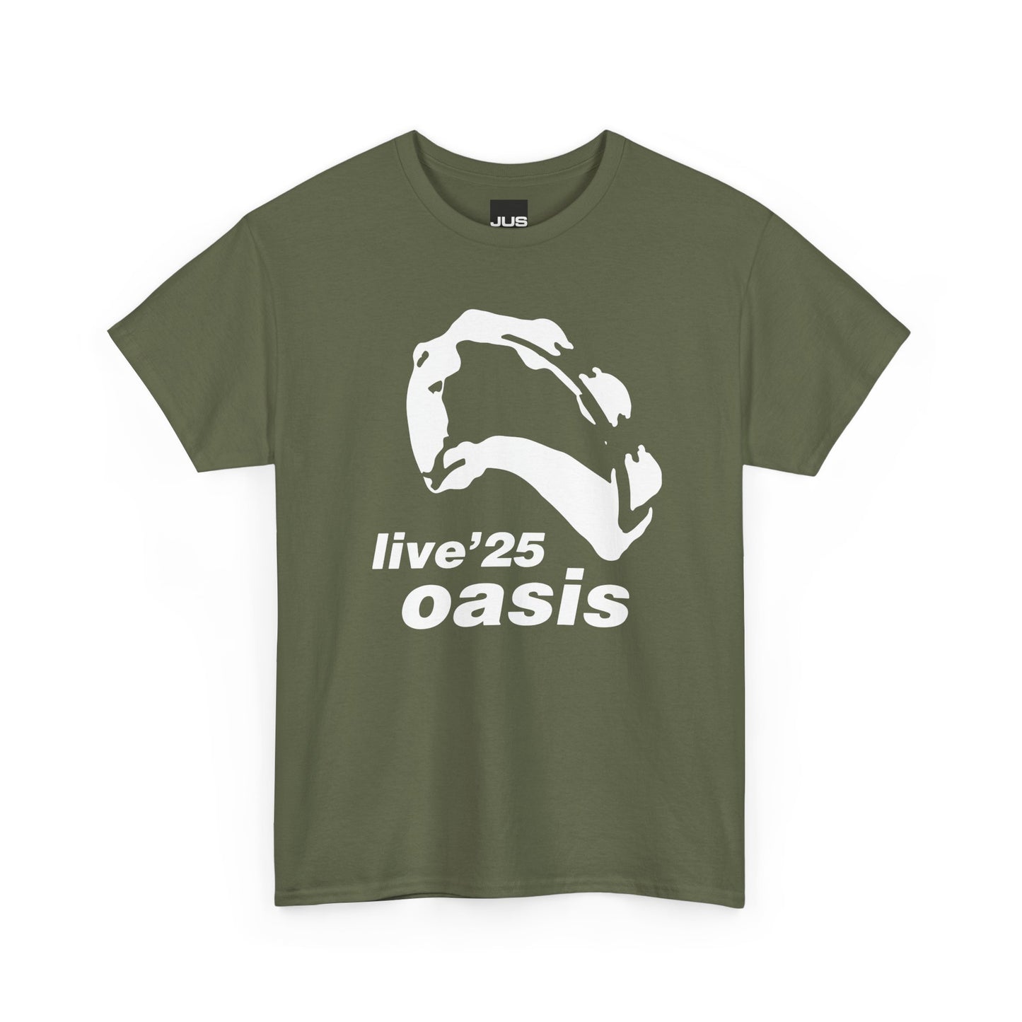 Oasis 25 Unisex T-Shirt - Gallagher's Iconic 90's Tambourine, Concert tee, Brit Pop & Rock, Fan Gift Shirt