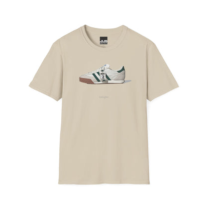 Spezial Iconic Celeb Shoe Unisex T-Shirt - Brit Pop & Rock Concert Tee, Gallaghers Iconic Celeb tennis shoe shirt, Oasis fan gift.