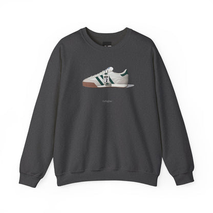 Brit Pop Festival Iconic Celeb Sweatshirt, Unisex Heavy Blend Crewneck Jumper, Gallagher's 90s Iconified Apparel, British Rock & Roll gift