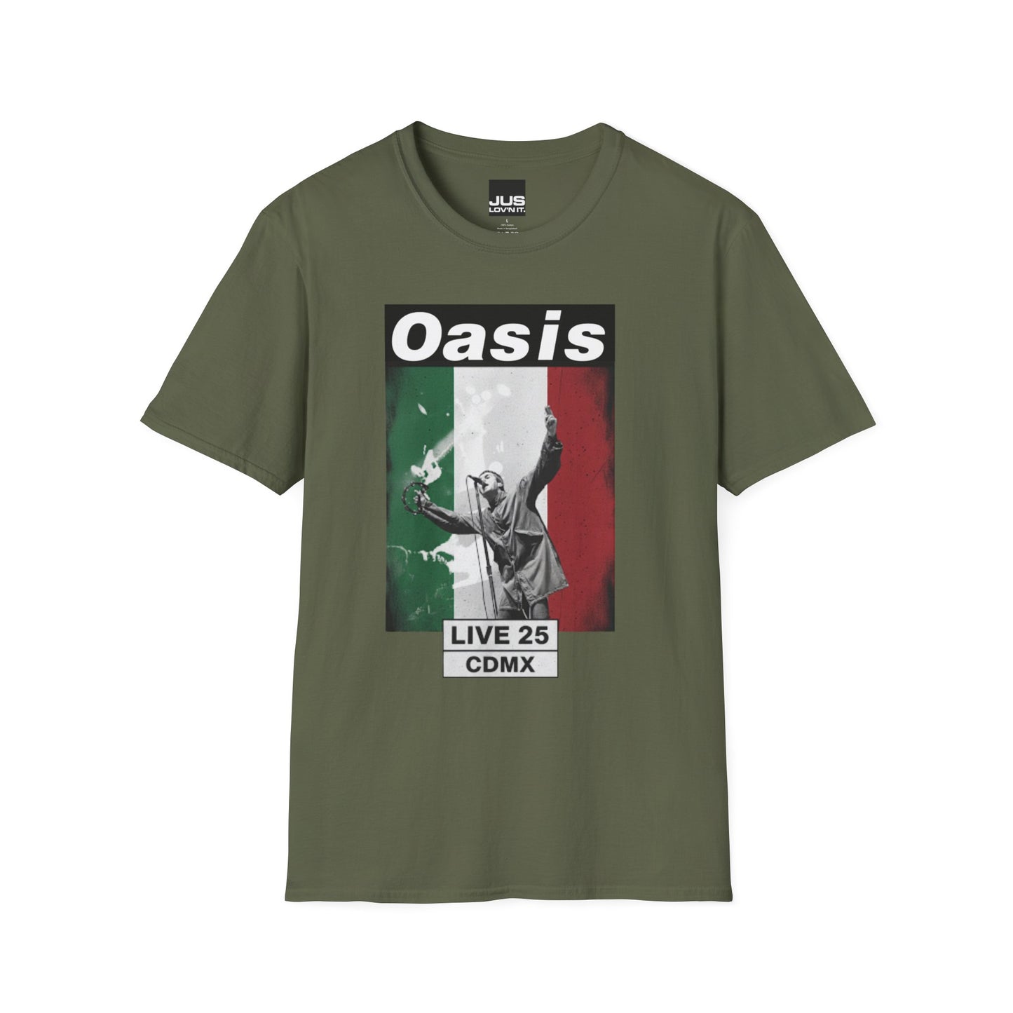 Oasis Live Concert CDMX México Unisex T-Shirt | Music Lover Gift | Rock Band Tee | Festival Shirt | Casual Wear | Vintage Style