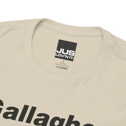 Gallagher Brit Pop & Rock Fan T-Shirt | 90s Music Lover Unisex Tee