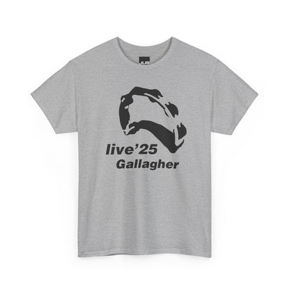 Gallagher 25 Graphic Unisex T-Shirt - Gallagher's Iconic 90's Tambourine, Concert tee, Brit Pop & Rock, Oasis Fan Gift Shirt