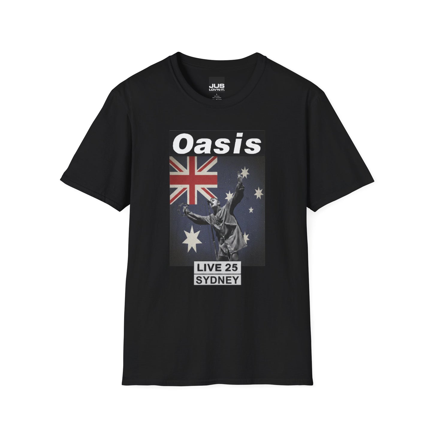 Oasis Live Concert Sydney Australia Unisex T-Shirt | Music Lover Gift | Rock Band Tee | Festival Shirt | Casual Wear | Vintage Style