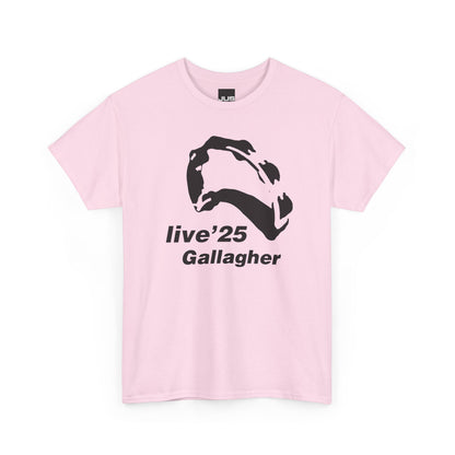 Gallagher 25 Graphic Unisex T-Shirt - Gallagher's Iconic 90's Tambourine, Concert tee, Brit Pop & Rock, Oasis Fan Gift Shirt