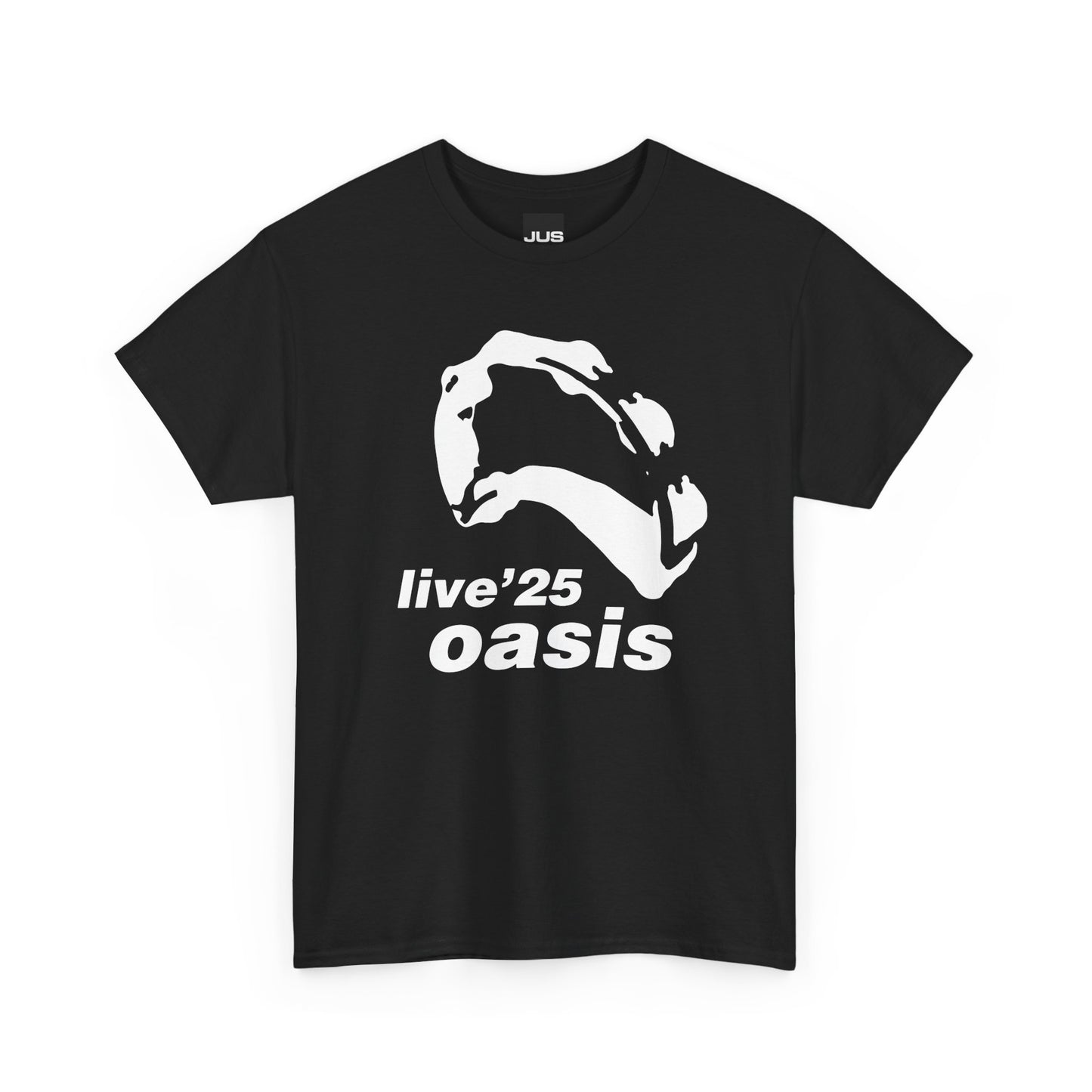 Oasis 25 Unisex T-Shirt - Gallagher's Iconic 90's Tambourine, Concert tee, Brit Pop & Rock, Fan Gift Shirt