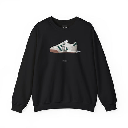 Brit Pop Festival Iconic Celeb Sweatshirt, Unisex Heavy Blend Crewneck Jumper, Gallagher's 90s Iconified Apparel, British Rock & Roll gift