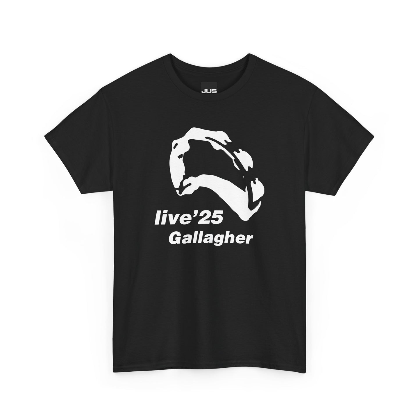 Gallagher 25 Graphic Unisex T-Shirt - Gallagher's Iconic 90's Tambourine, Concert tee, Brit Pop & Rock, Oasis Fan Gift Shirt