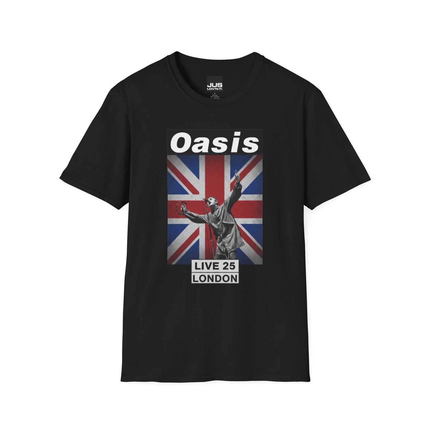 Oasis Live Concert London UK Unisex T-Shirt | Music Lover Gift | Rock Band Tee | Festival Shirt | Casual Wear | Vintage Style
