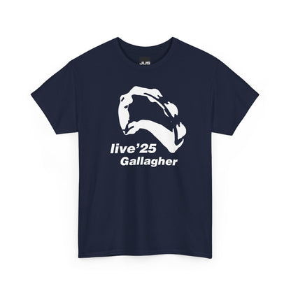 Gallagher 25 Graphic Unisex T-Shirt - Gallagher's Iconic 90's Tambourine, Concert tee, Brit Pop & Rock, Oasis Fan Gift Shirt