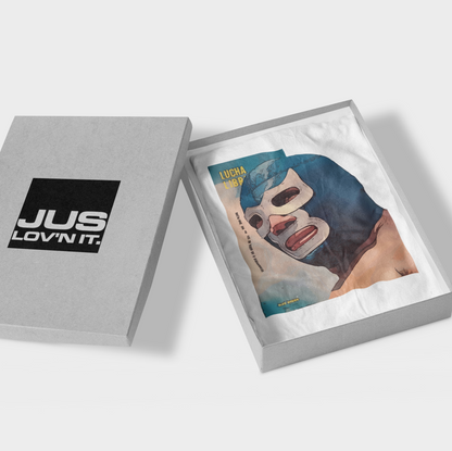 The Iconic Dark Rival Unisex Classic Tee - Blue Demon Mexican Wrestler Lucha Libre T-Shirt