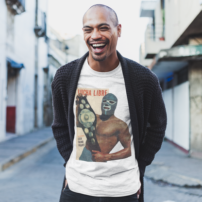 The Colossus El Gigante Unisex Classic Tee - Anibal Mexican Wrestler Lucha Libre T-Shirt