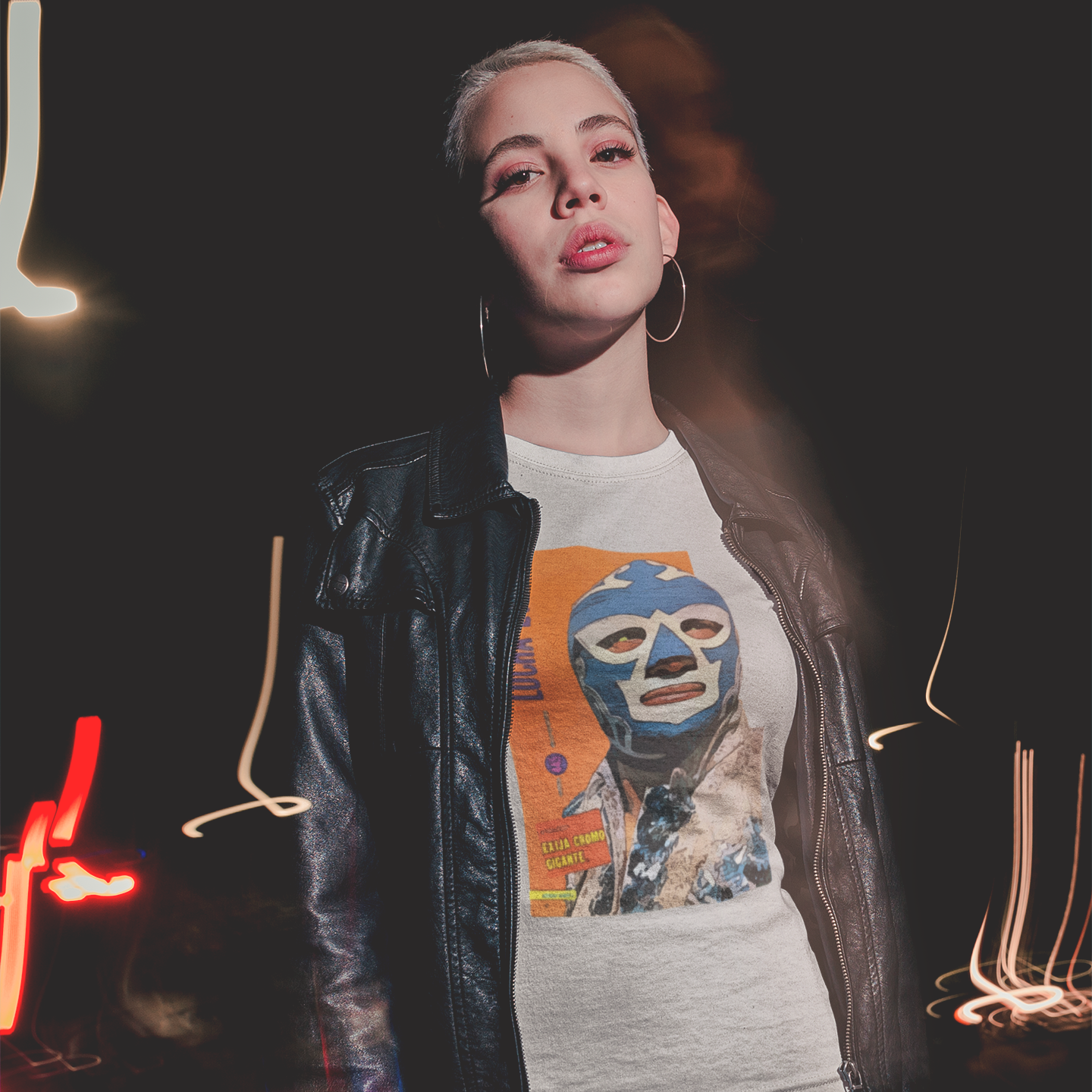 The Force of Nature Unisex Classic Tee - Hurricane Ramirez Mexican Wrestler Lucha Libre T-Shirt